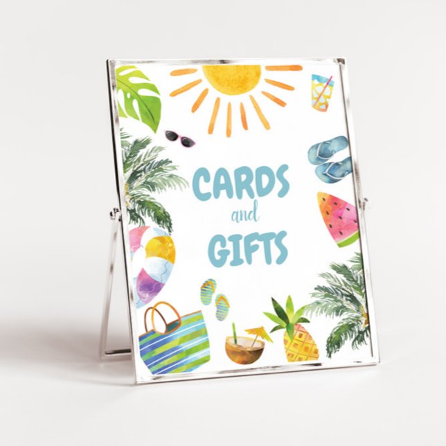 Poster Sinal de Aniversário do Partido de Piscinas (Criador carregado)