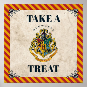 Poster Sinal de Aniversário Harry Potter Hogwarts Pegue u