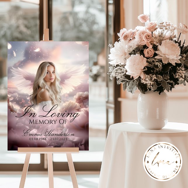 Poster Sinal de Anjo Celestial do Memorial Luz (Criador carregado)