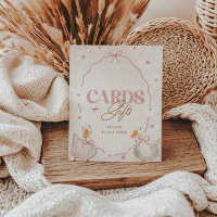 Sinal de Arco Rosa Gira Cartões de Coquete e Prese