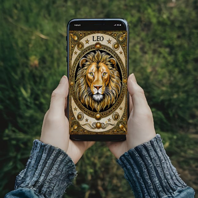 Poster Sinal de astrologia de Leo (Criador carregado)