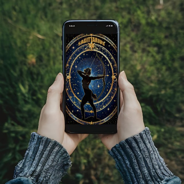 Poster Sinal de astrologia sagitário (Criador carregado)