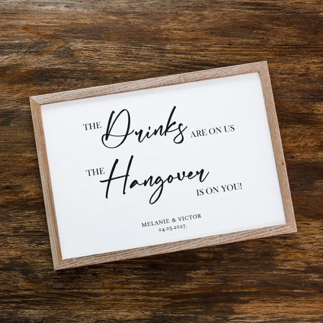 Poster Sinal de Bar Aberto (Criador carregado)