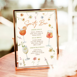 Poster Sinal de Bar Spritz | Sinal de Aperol Spritz