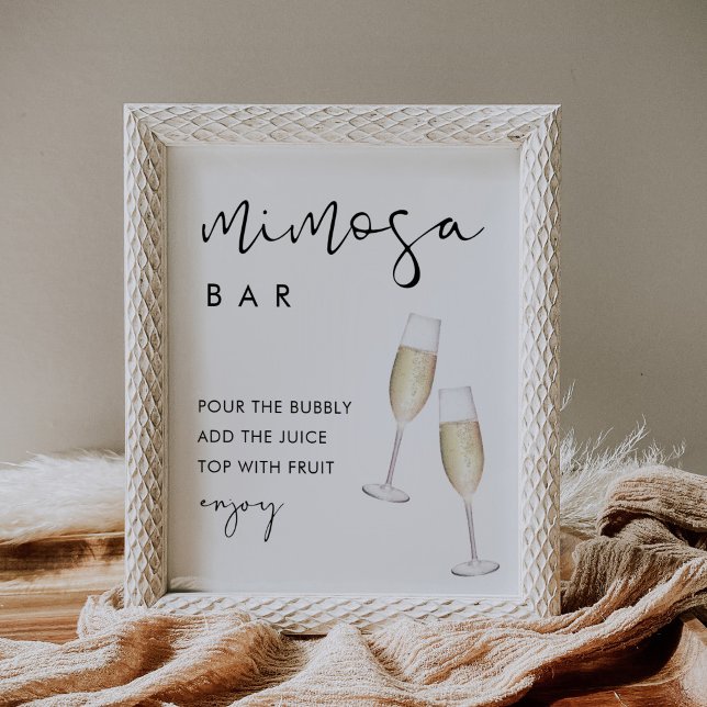 Poster Sinal de Bar STELLA Mimosa (Criador carregado)