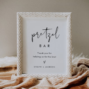 Poster Sinal de Bar STELLA Pretzel