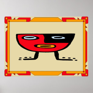 Poster Sinal de Bar Tiki