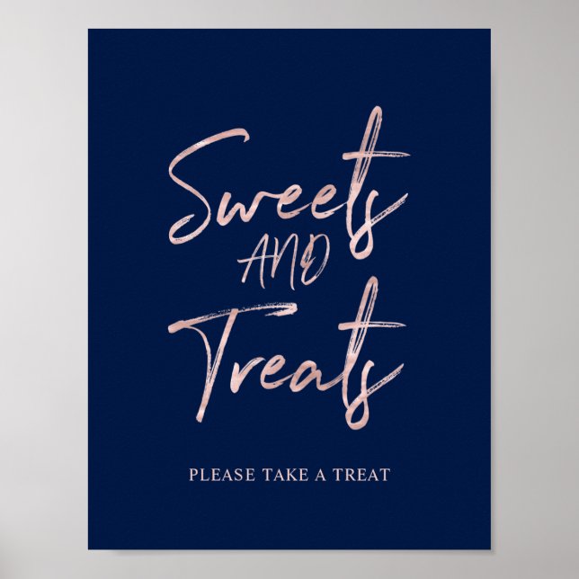 Poster Sinal de Barra de Sobremesa em Lettering Moderno D (Frente)