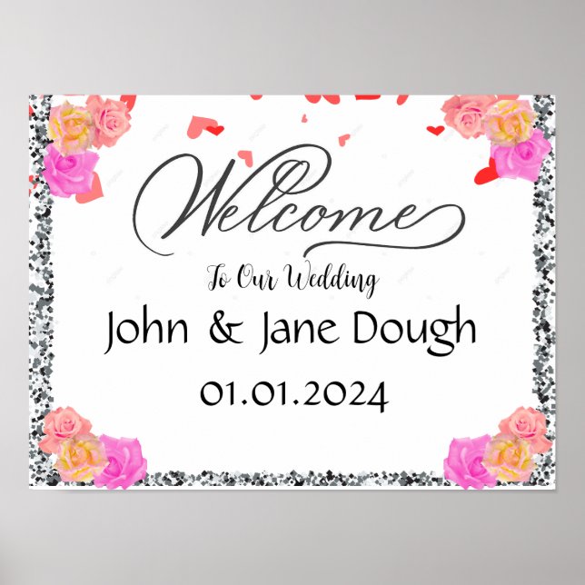 Poster Sinal de boas-vindas (Frente)