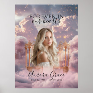 Poster Sinal de Boas-vindas ao Memorial do Heavenly Gates