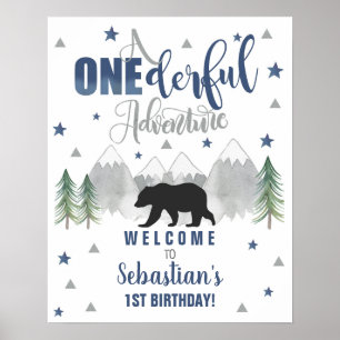 Poster Sinal de Boas-vindas da Adventure Maravilhosa