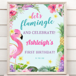 Poster Sinal de boas-vindas da Festa de aniversário Summe