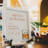 Sinal de Boas-vindas de Aniversário com Idade para