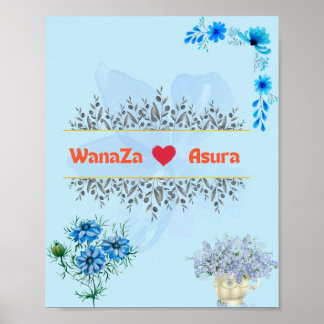 Poster Sinal de Boas-Vindas de Casamento