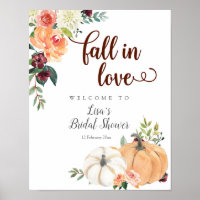 Sinal de boas-vindas de Marsala Pumpkin no amor