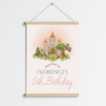 Sinal de Boas-vindas do Aniversário de criança Mag