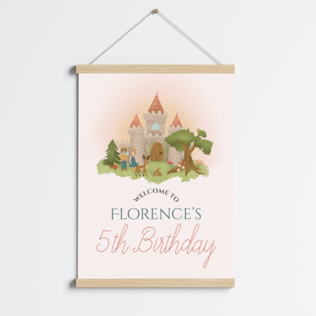 Pôster Sinal de Boas-vindas do Aniversário de criança Mag (Criador carregado)