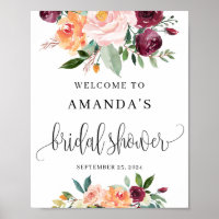 Sinal de boas-vindas do Boho Autumn Marigold