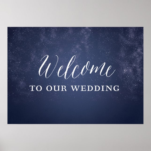 Poster Sinal de Boas-vindas do Casamento Celestial da Noi (Frente)