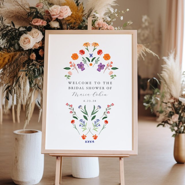 Poster Sinal de boas-vindas do Chá de panela Secreto Gard (Criador carregado)