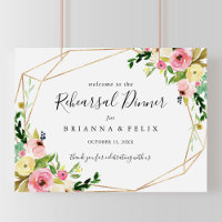 Sinal de boas-vindas do Janto de ensaio de queda D