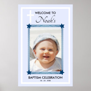 Poster Sinal de Boas-vindas do Partido de Eventos BAPTISM