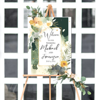 Poster Sinal de Boas-Vindas Modelo, Placa Rosa Dusky,