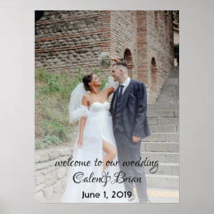 Poster Sinal de Boas-vindas Personalizado