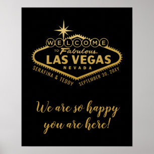 Poster Sinal de Boas-vindas Personalizado do Casamento de