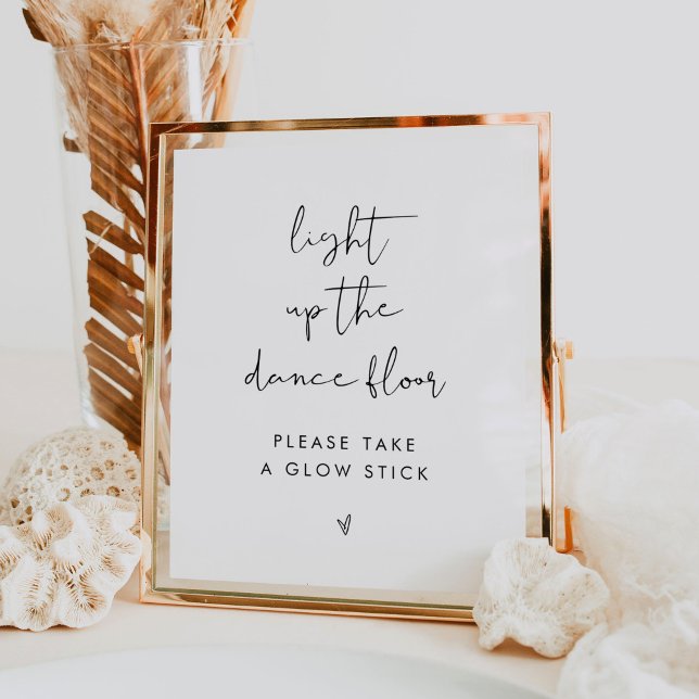 Poster Sinal de Brilho de Casamento STELLA (Criador carregado)