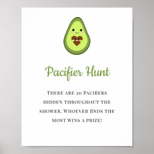 Poster Sinal de Caça Pacificadora Sinal de Caça Avocado C