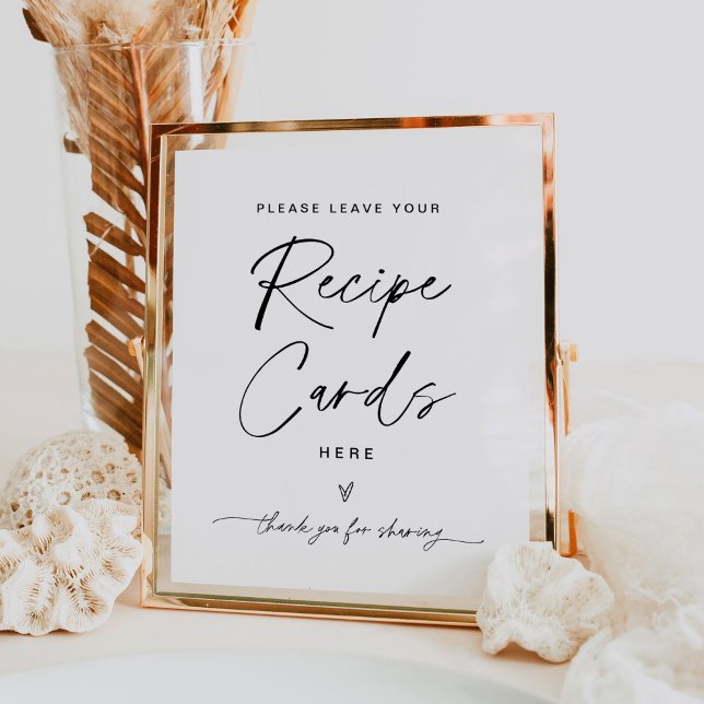 Poster Sinal de Cartão de Receita EVERLEIGH - Deixe sua R (Criador carregado)