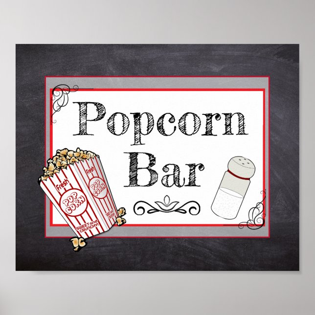 Pôster Sinal de Cartaz de Casamento ou Chá de Bebê na Bar (Frente)