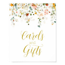 Sinal de Cartões e Presentes Amor em Flor