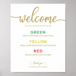 Poster Sinal de casamento da banda larga de distância soc