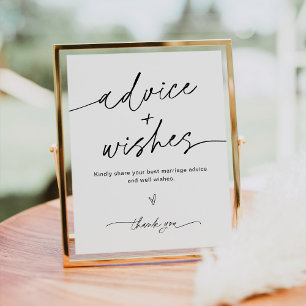 Poster Sinal de Casamento de EVERLEIGH de Conselhos e Des
