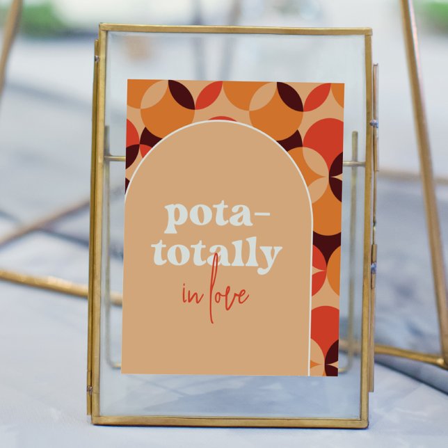 Poster Sinal De Casamento De Pota Totalmente No Amor (Criador carregado)
