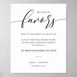 Poster Sinal De Casamento Russo Moderno Em Vez De Favor