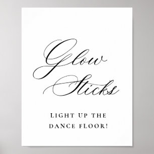 Poster Sinal de Casamento Simples e Minimalista do Flor E