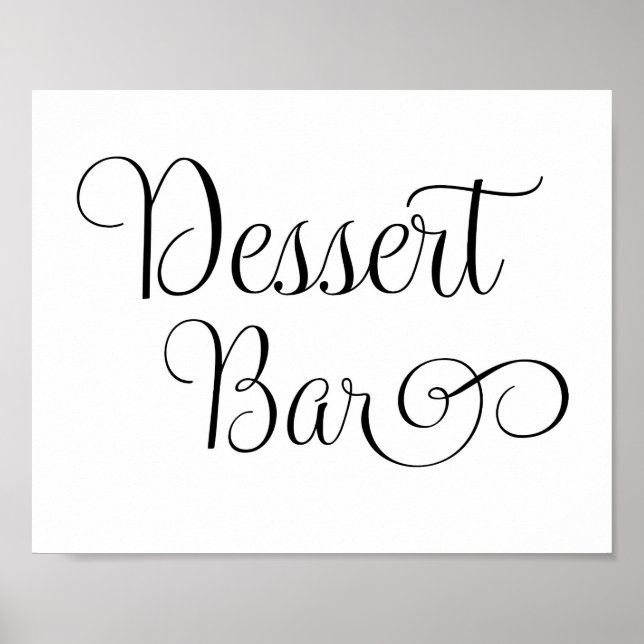 Poster Sinal de Casamento - Sinal de Bar do Deserto (Frente)