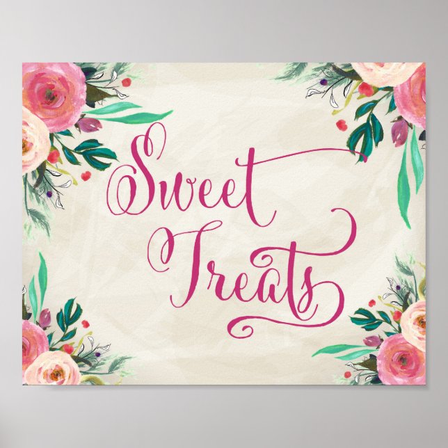 Pôster Sinal de Casamento - Sinal de Bar do Deserto (Frente)