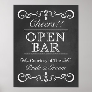 Poster Sinal de Casamento - Sinal de Quadro de Casamento