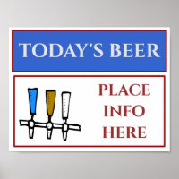 Sinal de Cerveja de hoje, adicionar ou editar Post