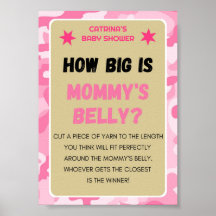 Sinal de Chá de fraldas da Camada Rosa