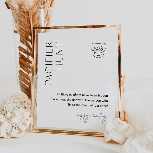 Poster Sinal de Chá de fraldas de Dupla Pacificadora HARL (Criador carregado)