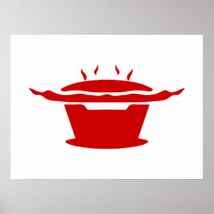 Poster Sinal de Churrasco Coreano (고기구이)