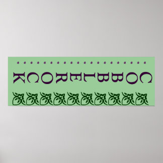 PÔSTER SINAL DE COBBLEROCK