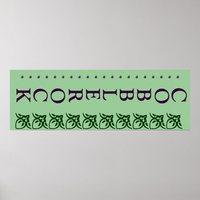 PÔSTER SINAL DE COBBLEROCK (Frente)