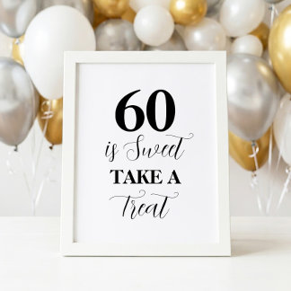 Poster Sinal de Comemoração dos 60 anos