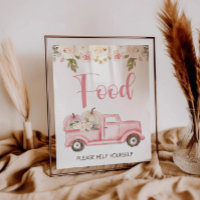 Sinal de Comida de Caminhão de Bombeiros